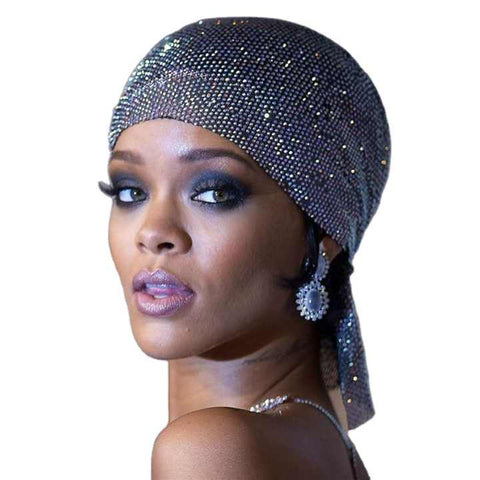Rhinestone Luxury Headscarf