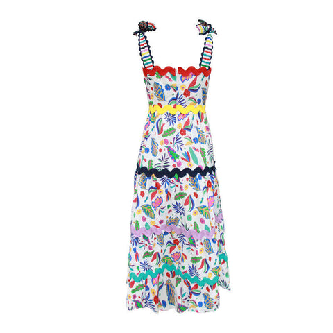 Floral Summer Garden Dress