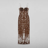 Chocolate Dreams Sequin Dress