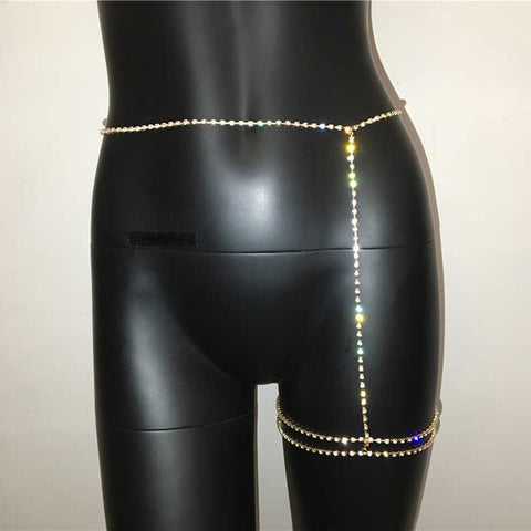 Bling Bikini Waist Chain