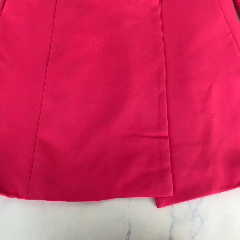 Summer Pink Blazer Dress
