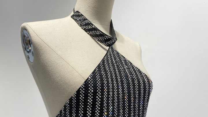 Bling & Shimmer Diamond Top