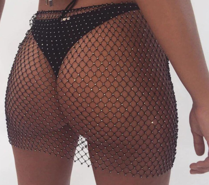 Bling Mesh Skirt