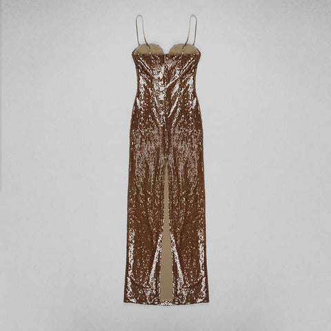 Chocolate Dreams Sequin Dress