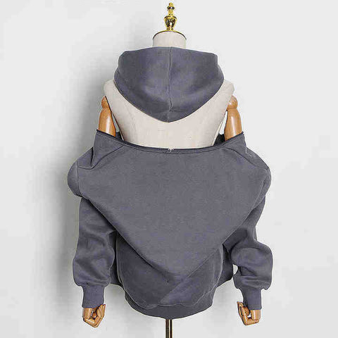 Streetwear Zipper Hoodie