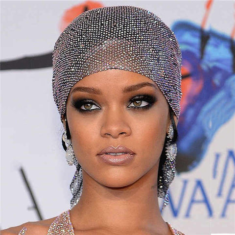 Rhinestone Luxury Headscarf