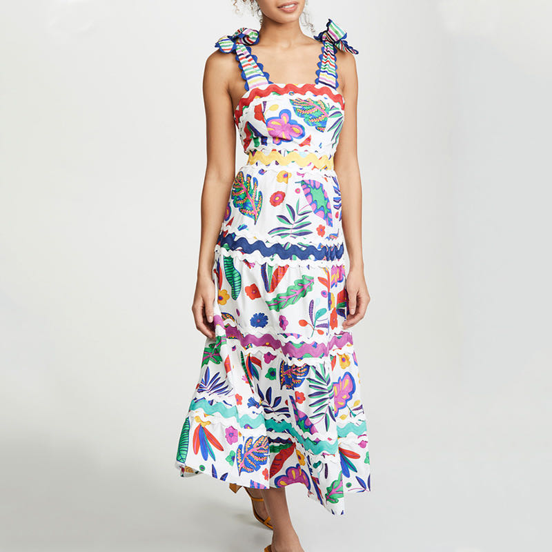 Floral Summer Garden Dress