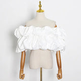 Ruffle Crop Top