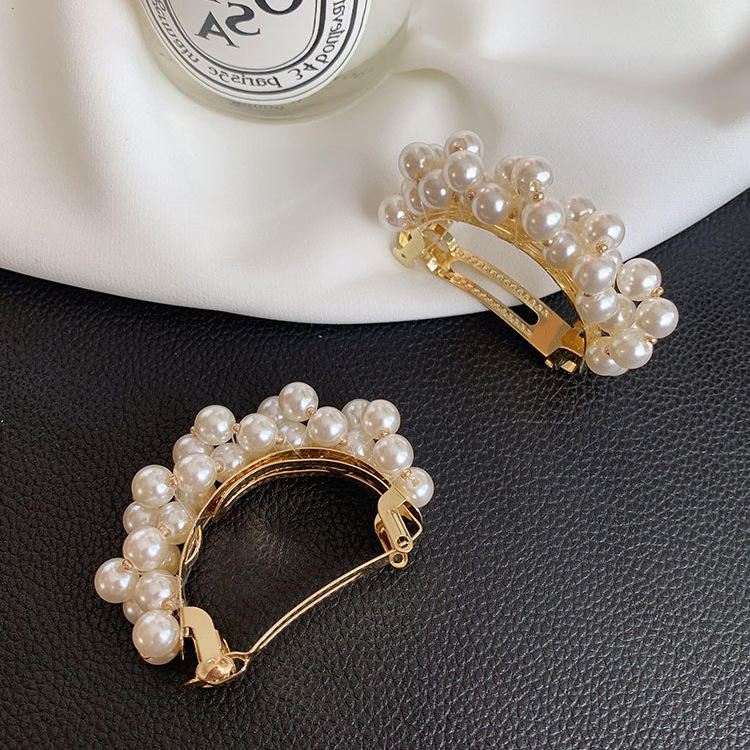 Pearl Crab Hairpin