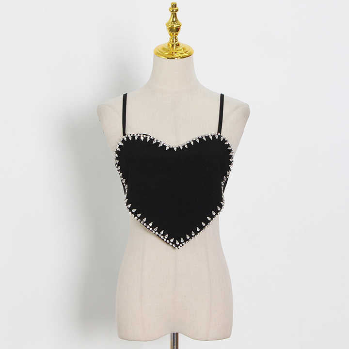 Romance Diamond Bling Top
