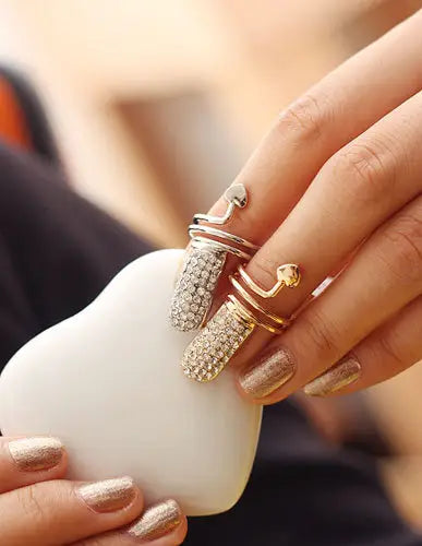 Bling Nail Ring