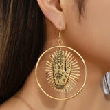 Future Hand Drop Earrings