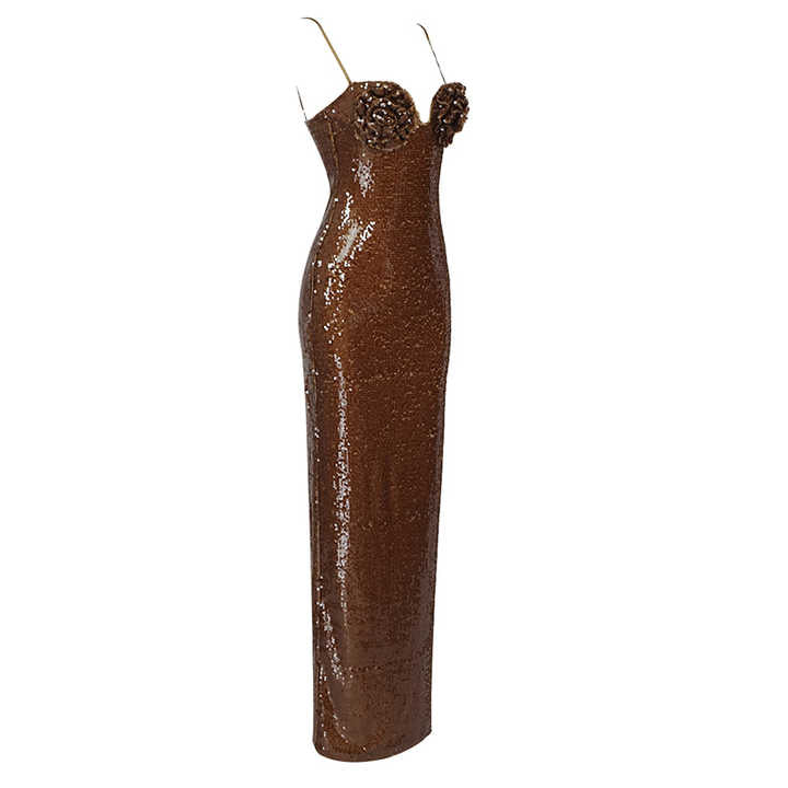 Chocolate Dreams Sequin Dress