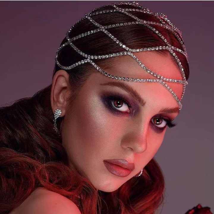 Diamond Hair Coverup Accessory