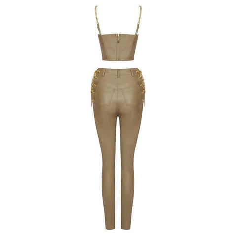 Kim Kardash Two Piece Set