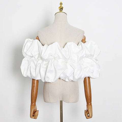 Ruffle Crop Top