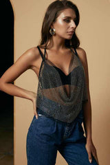 Halter Bling Top