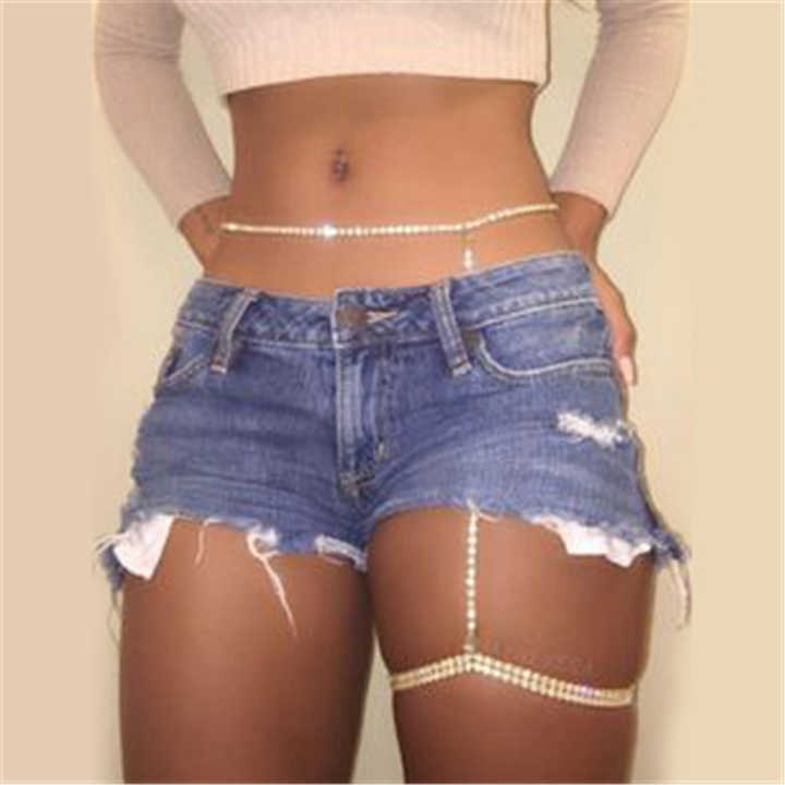 Bling Bikini Waist Chain