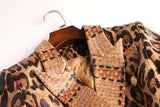 Leopard Blazer
