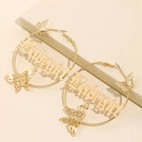 Babygirl Gold Hoops