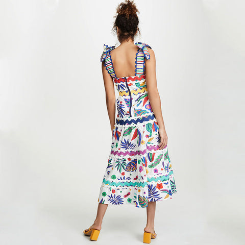 Floral Summer Garden Dress