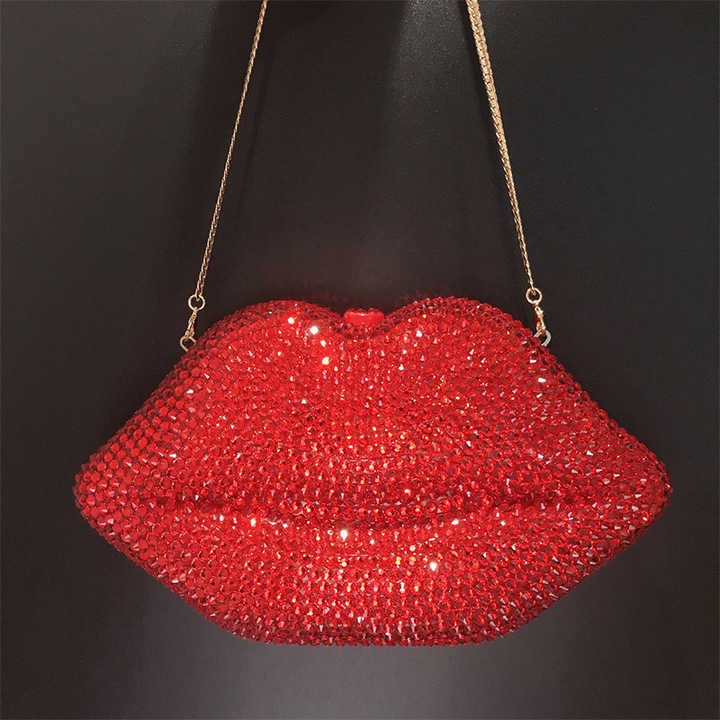 Red Hot Lips Handbag