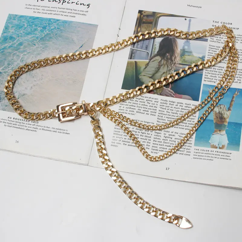 Gold Chain Belt