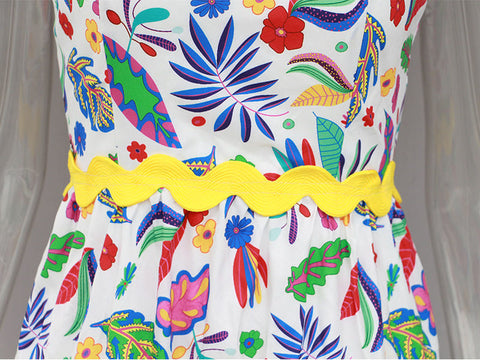 Floral Summer Garden Dress