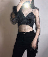 Fur Bling Top