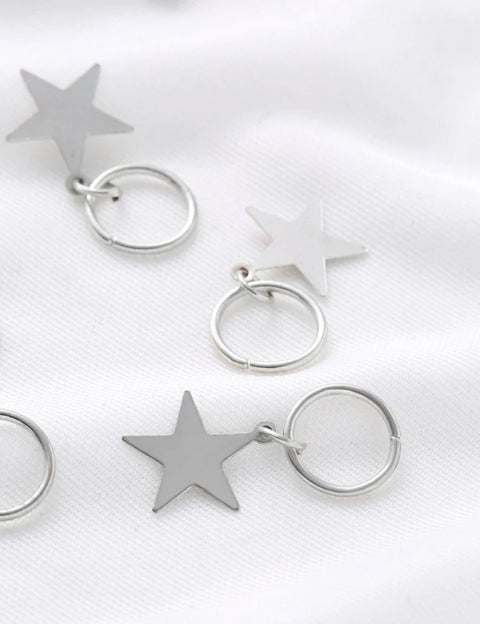 Star Hair Rings