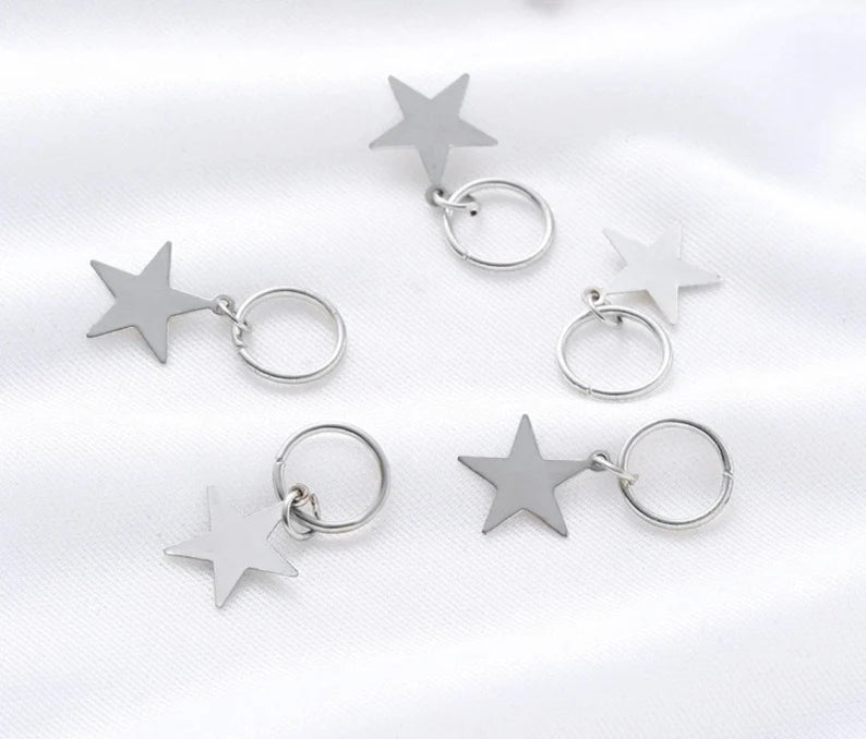 Star Hair Rings
