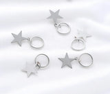 Star Hair Rings