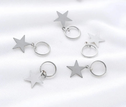 Star Hair Rings