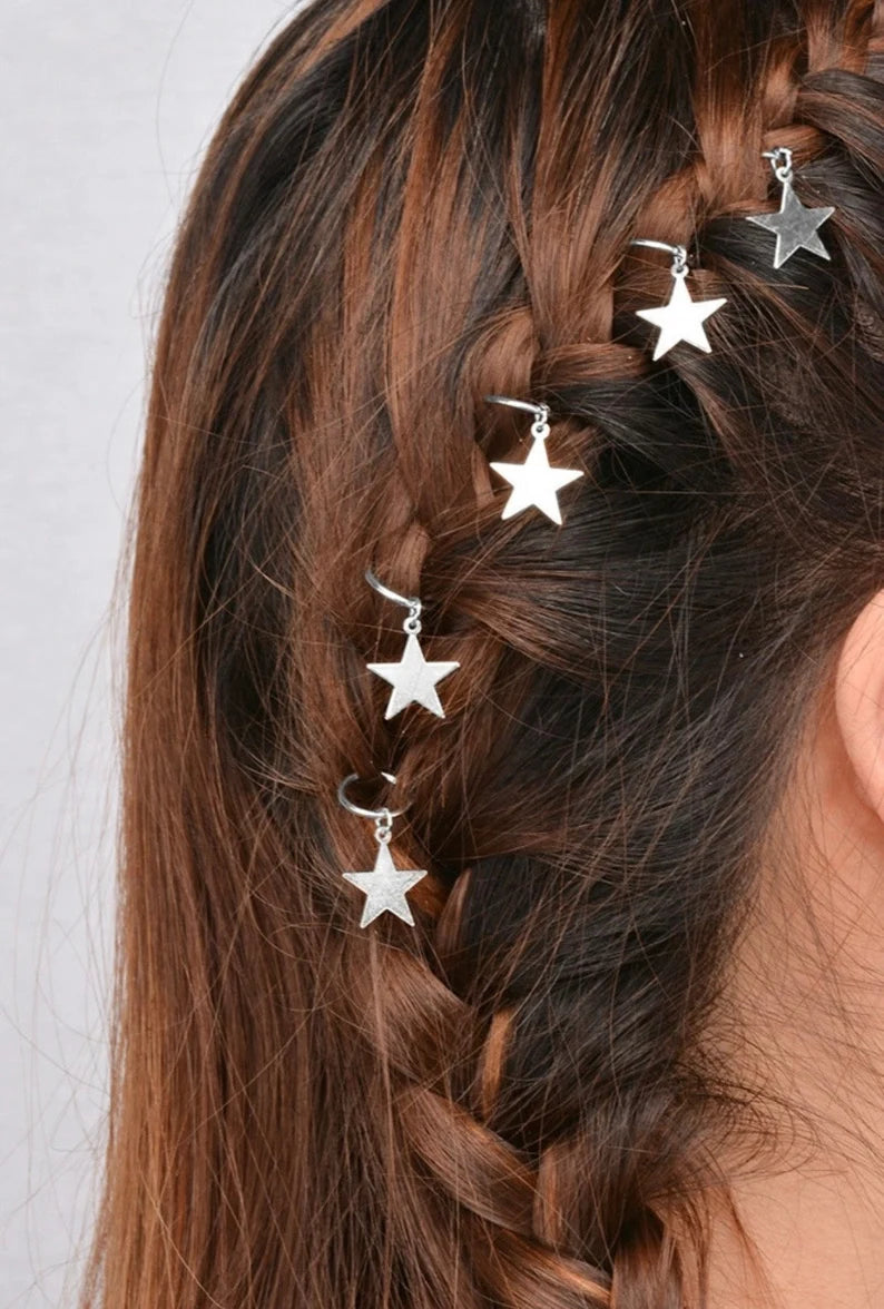 Star Hair Rings
