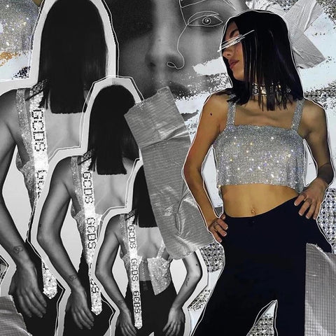 Sexy Club Diamond Top