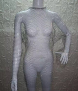 Mesh Diamond Dress